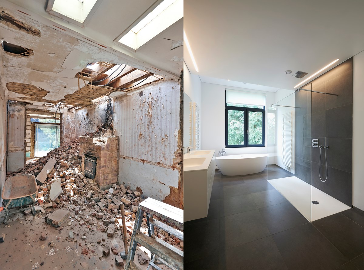 Renovation salle de bain